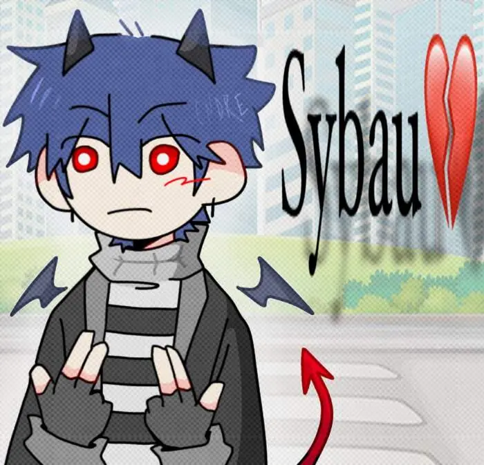 SYBAU meme with shut your mouth gesture