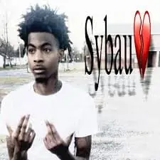 SYBAU meme with unimpressed face expression and hand gesture